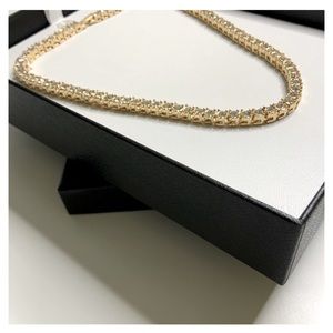 NWT - House of Harlow Diamond Tennis Necklace Choker